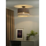  Duolla - Plafonski luster DOUBLE za površinsku montažu 1xE27/15W/230V pr. 40 cm braon/siva | Eponuda.com
