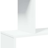vidaXL Pregrada / regal za knjige 4 razine bijeli 70x24x129 cm drveni | shoptok.hr
