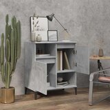  Komoda betonsko siva 60x35x70 cm inženirski les | Shoptok.si