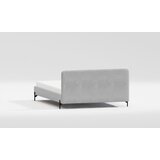 Ropez Svijetlo sivi tapecirani krevet s podnicom 90x200 cm Barker – | shoptok.hr