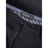 Ombre Men's classic chino pants with fine texture - graphite | Shoptok.si