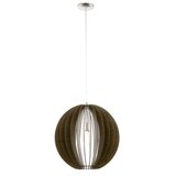 Eglo Cossano visilica/1 e27 ø500 nikl-mat/ tamno smeđa | shoptok.hr