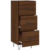 vidaXL Komoda boja smeđeg hrasta 34 5 x 34 x 90 cm konstruirano drvo | shoptok.hr