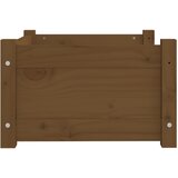  Krevet za pse boja meda 75,5x55,5x28 cm od masivne borovine | shoptok.hr