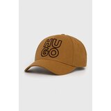 Hugo Bombažna bejzbolska kapa rjava barva | Shoptok.si