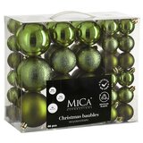 Mica Decorations Božićne kuglice (Zelena, Plastika, Promjer: 4 cm - 8 cm, 46 Kom.) | shoptok.hr