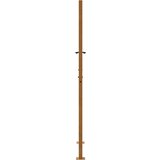 vidaXL Vrtna vrata 105x180 cm preperevanje jeklena ognjena oblika | Shoptok.si