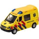  Metalni kombi hitne pomoći za igru 1:32 - žuti | Shoptok.si