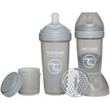 Twistshake steklenička anti-colic pro double pastel grey Cene