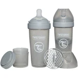 steklenička anti-colic pro double pastel grey