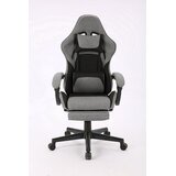 Eplaygame Gejmerska stolica HC-4095 FABRIC BDG tamno siva crna | Eponuda.com