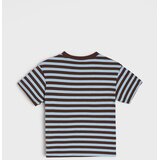 Sinsay Pamučna oversize majica na pruge | shoptok.hr