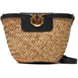 Pinko Ročna torba Love Summer Bucket PE 25 PLTT 103325 A1RL Bež | Shoptok.si
