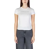 Tommy Hilfiger Majice s kratkimi rokavi TJW LINEAR TEE DW0DW18398 Bela