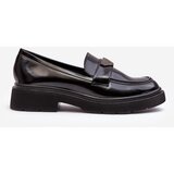 Boto Women's Loafers Moccasins On A Flat Heel Black Venla | shoptok.hr
