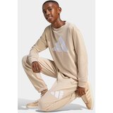 Adidas Športna trenirka bež / bela | Shoptok.si