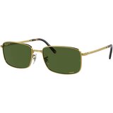 Ray-ban RB3717 9196P1 Polarized M (57) Zlata/Zelena Cene