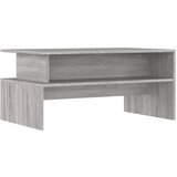 Maison Chic Klubska mizica - kavna mizica - Nizka mizica siva sonoma 90x55x42,5 cm inženirski les, (21752455) Cene