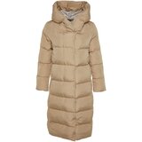 Trendyol Mink Oversize Water Repellent Long Quilted Inflatable Coat with Side Snap Fasteners | Shoptok.si
