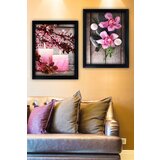 Wallity SYC7436502415401 multicolor decorative framed painting (2 pieces) Cene
