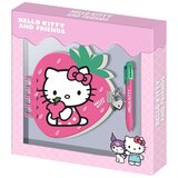 Hello Kitty Dnevnik u obliku jagode s bravicom Cijene