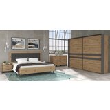 Hom`in komoda, siva, hrast artisan | Shoptok.si