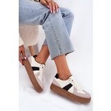 Boto Women's Platform Sneakers Beige Dovina | shoptok.hr