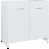 vidaXL Kopalniška omarica bela 60x33x61 cm iverna plošča | Shoptok.si