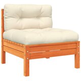  7-dijelni set vrtnih sofa s jastucima voštano smeđi od borovine | Eponuda.ba
