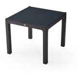 BOLZZ baštenski sto Rattan 90x90cm, Antracit