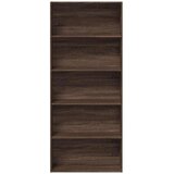 vidaXL Ormar za knjige smeđi hrast 80x30x189 cm izrađeno drvo | shoptok.hr