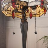  Endon 64086 - Stona lampa Tiffany DRAGONFLY 2xE27/60W/230V prečnik 30 cm | Eponuda.com