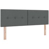  LED Box Spring Krevet Tamno siva 140 x 190 cm tkanina | shoptok.hr