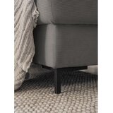 Miuform Siva raztegljiva kotna sedežna garnitura iz rebrastega žameta (levi kot) Lofty Lilly – | Shoptok.si