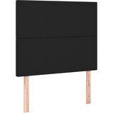 Maison Chic Posteljno vzglavje - Vzglavna omarica 2 kosa črno 80x5x78/88 cm umetno usnje, (22077296) Cene