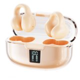 Venisymlis Bluetooth 5.3 odprte ušesne slušalke, pripenjanje, LED ohišje, šport, mikrofon, (22102204) | Shoptok.si