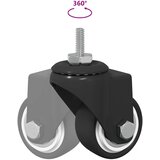  Dizalni kotač 2 pcs Crna 40,4 x 40,4 x 19,7 mm Željezo i najlon | shoptok.hr