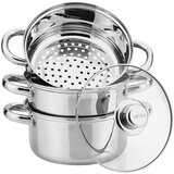 Shumee lonci za kuhanje na sopi 2,5L 18CM 4 element. kinghoff KH-3316, (21385471) | Shoptok.si