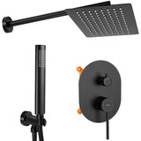 REA Bath OVAL komplet za prhanje Black BOX Cene