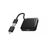Hama USB 3.2 HUB 1:4 5Gbit/s + USB-C ADAPTER | ePonuda.com