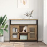  Kreveta Umjetnički hrast 100 x 35 x 80 cm Konstruirano drvo | shoptok.hr