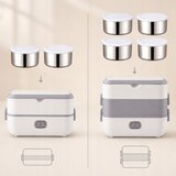 Verk 07543 električna posoda za segrevanje hrane 200 W, 2,2 L, 4 inox posode | Shoptok.si
