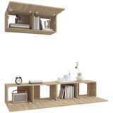  3-dijelni set TV ormarića boja hrasta sonome konstruirano drvo | shoptok.hr