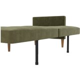 Støraa Zelena žametna raztegljiva sedežna garnitura 207 cm Lilly – | Shoptok.si