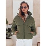 DStreet Kurtka damska zimowa krótka pikowana VIBEGIRL zielona Cene