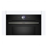 Bosch CMG7761B1 Serija 8 Vgradna pecica kompaktna z mikrovalovi 60 x 45 cm | Shoptok.si