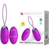 Pretty Love vibracijsko jaje Jessica s daljinskim uptravljačem | shoptok.hr