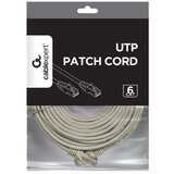 Gembird PP6U-CU-15M Mrezni kabl, CAT6 BAKARNI UTP Patch cord 15m grey Cene