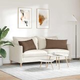  Jastučići za sofu 2 pcs Smeđa 80 x 40 cm tkanina | shoptok.hr