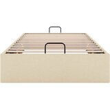  Otomanski okvir kreveta bez madraca krem 80x200 cm od tkanine | shoptok.hr